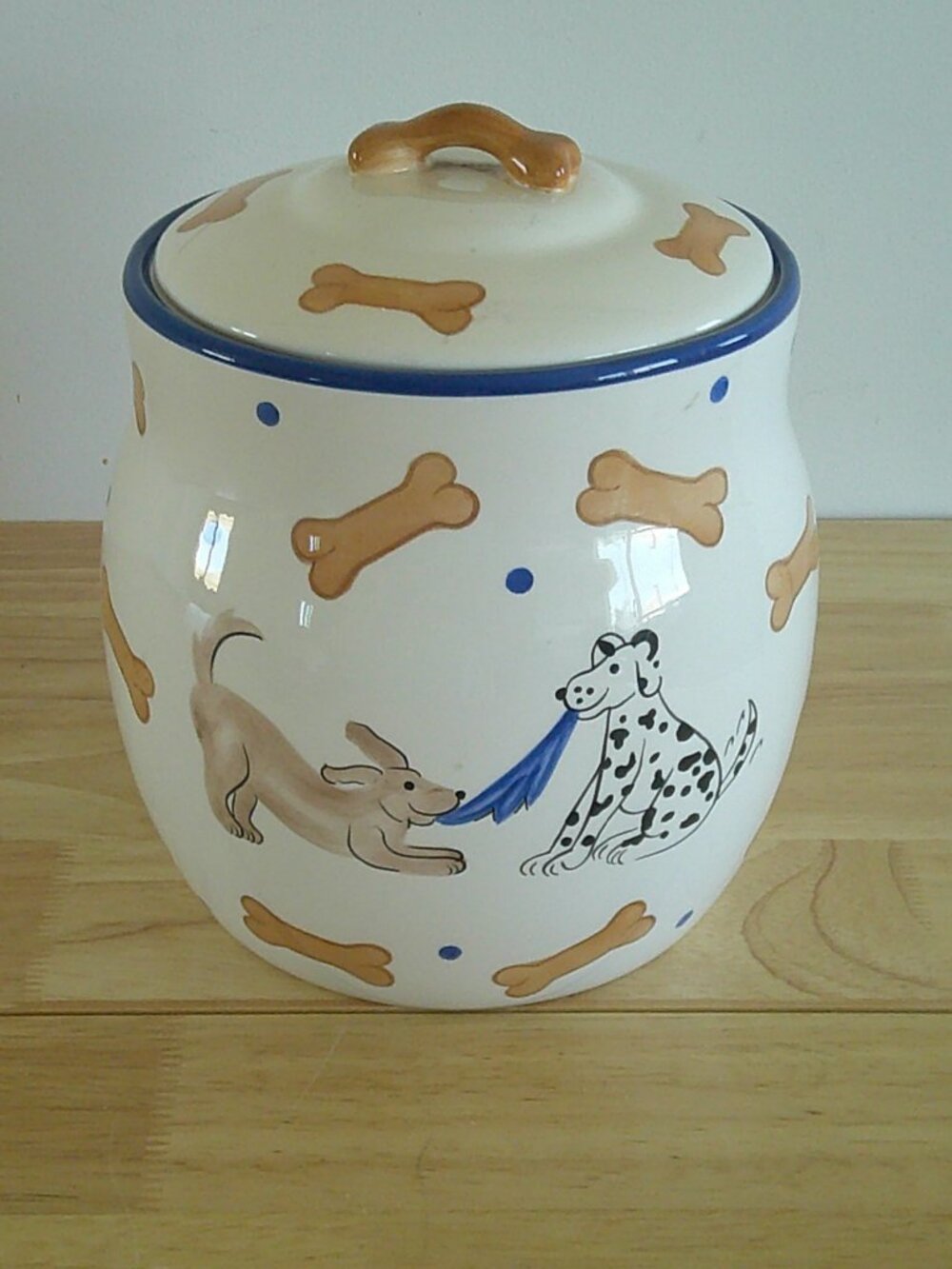 Stonelite whimsical dog treat cookie jar